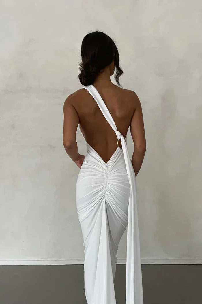 Women Sexy Backless Dress Bodycon Sleeveless Open Back Maxi Dress Going Out Elegant Party Tail Long Dress Women's Formal Dresses Wedding Guest Dress Prom Dresses Stores