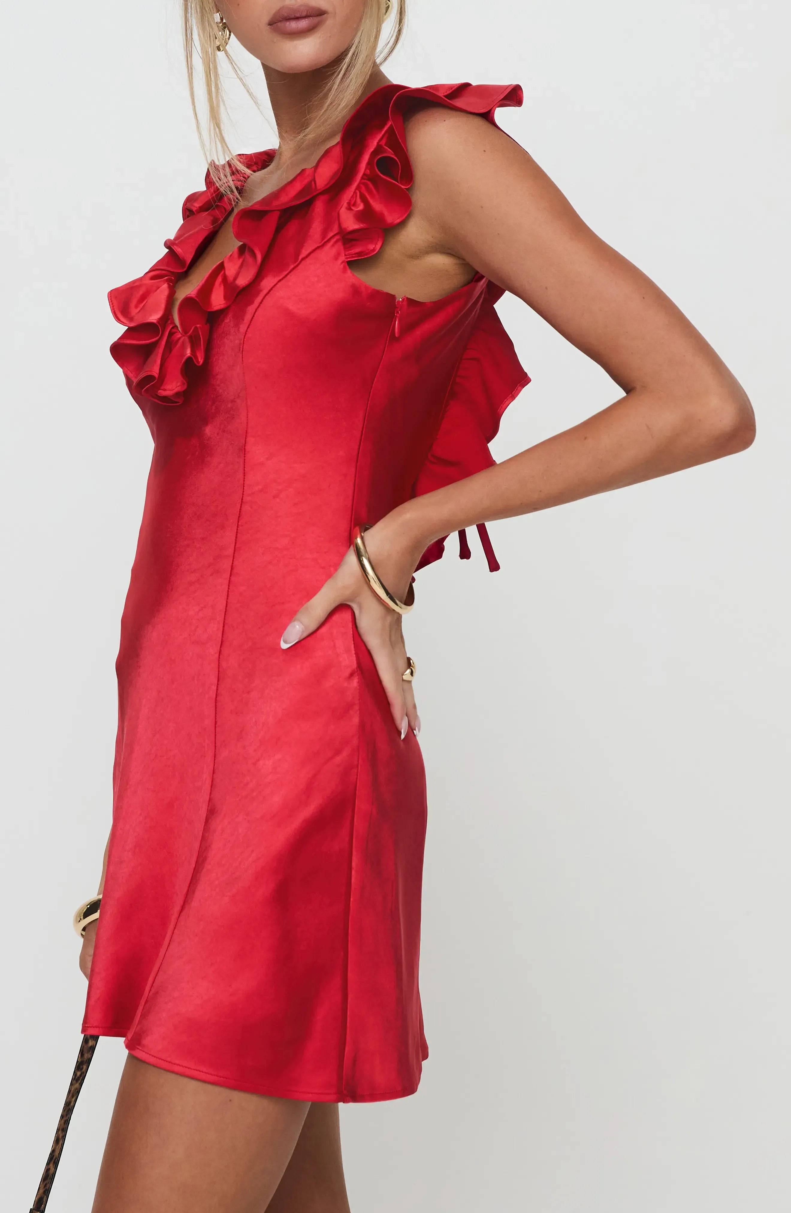 Wonderful Sheath/Column V Neck Sleeveless Lace Up Short-Mini Homecoming Dress