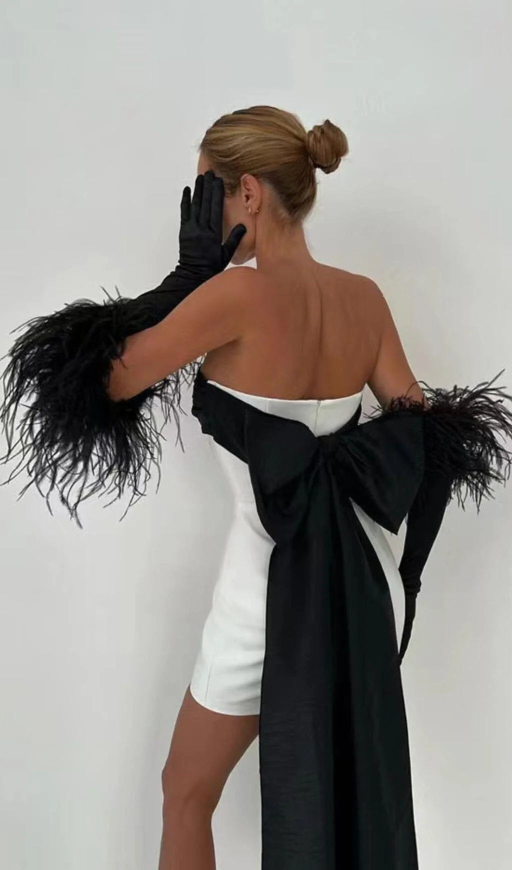 Costume de mini-bal style Hepburn