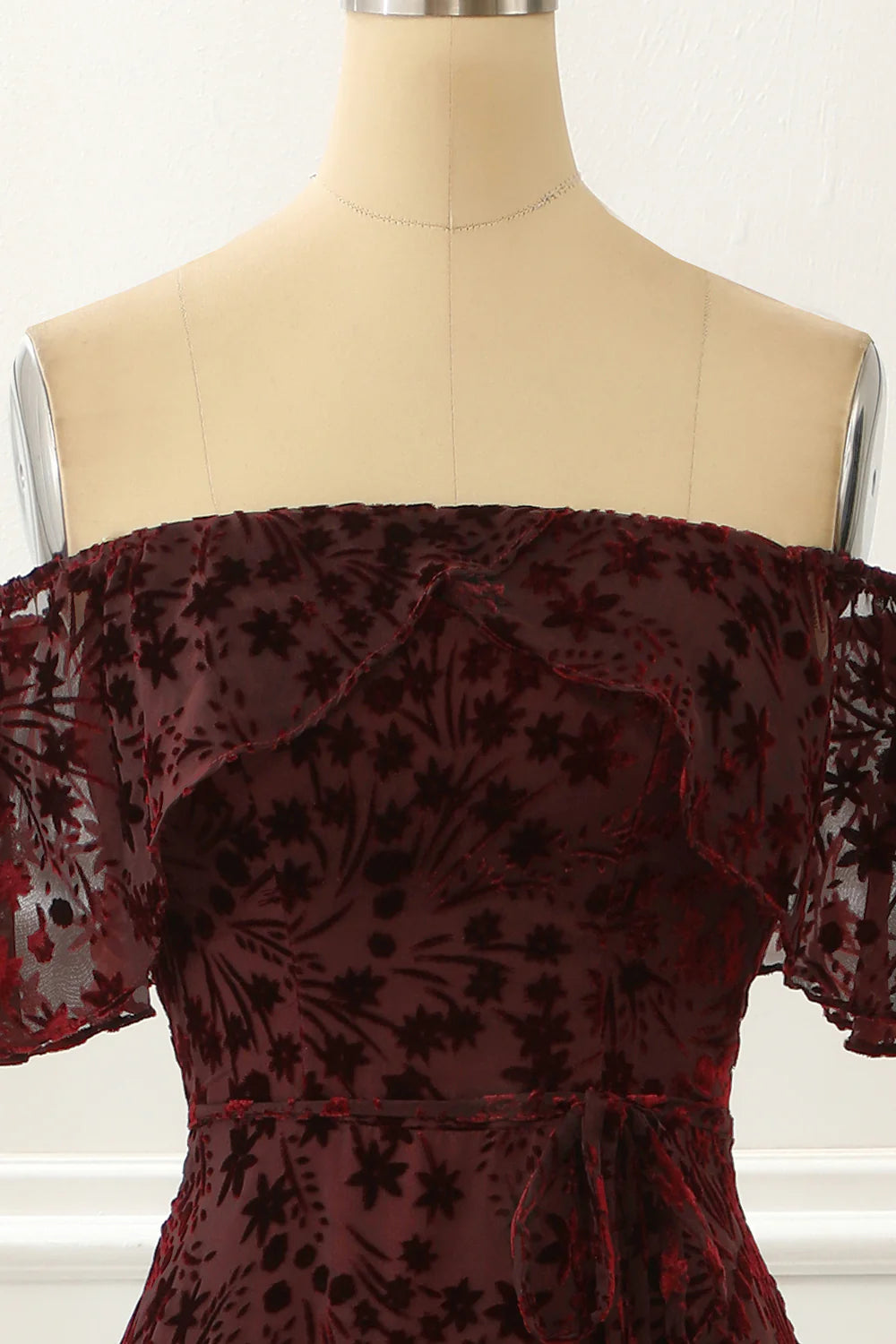 Weitese Dress Off The Shoulder Lace A Line Prom Dress