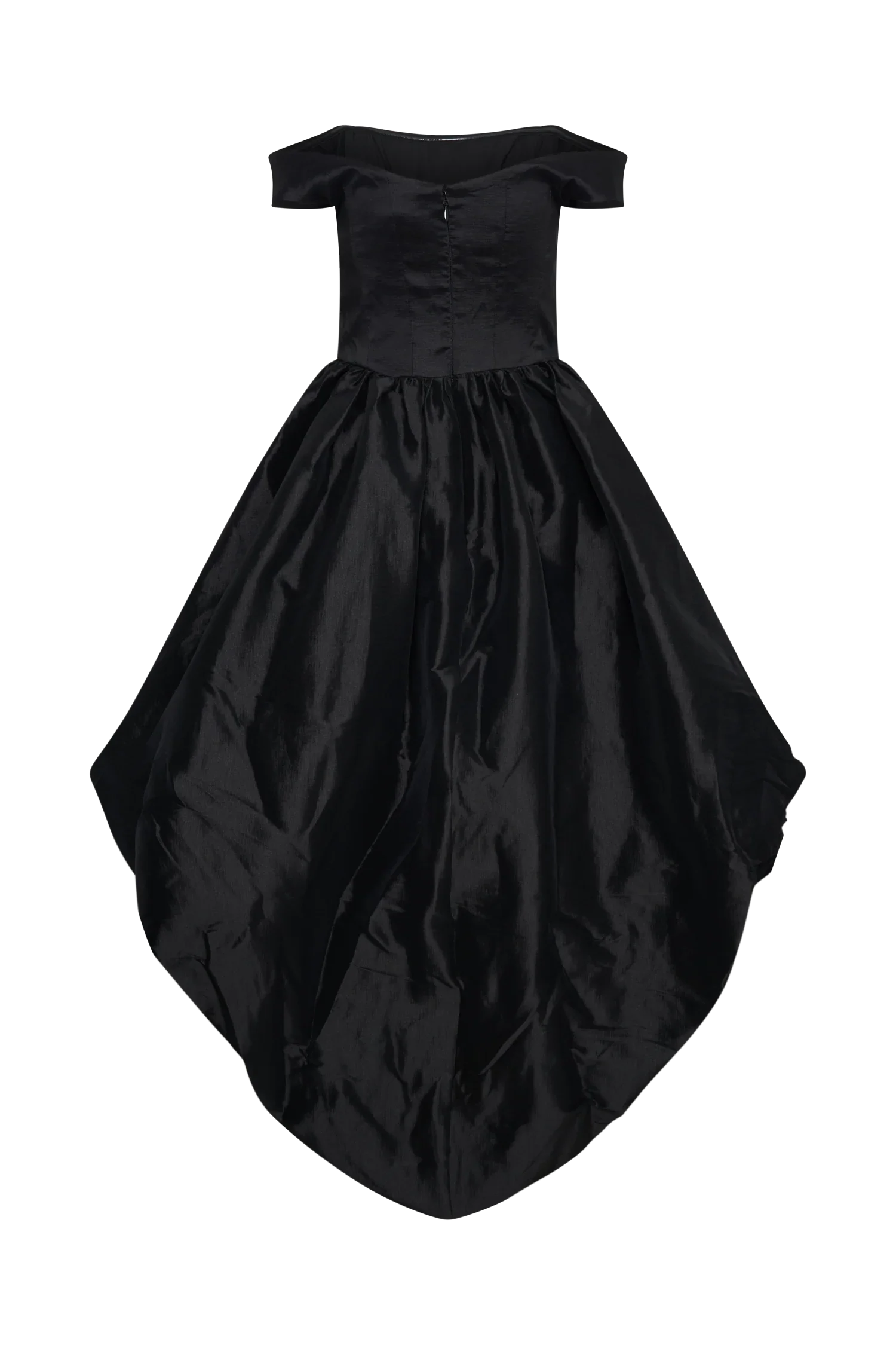 Vestidos de fiesta sin tirantes asequibles, elegantes vestidos de fiesta de satén para damas, hermosos vestidos de baile de corte A con dobladillo asimétrico. 