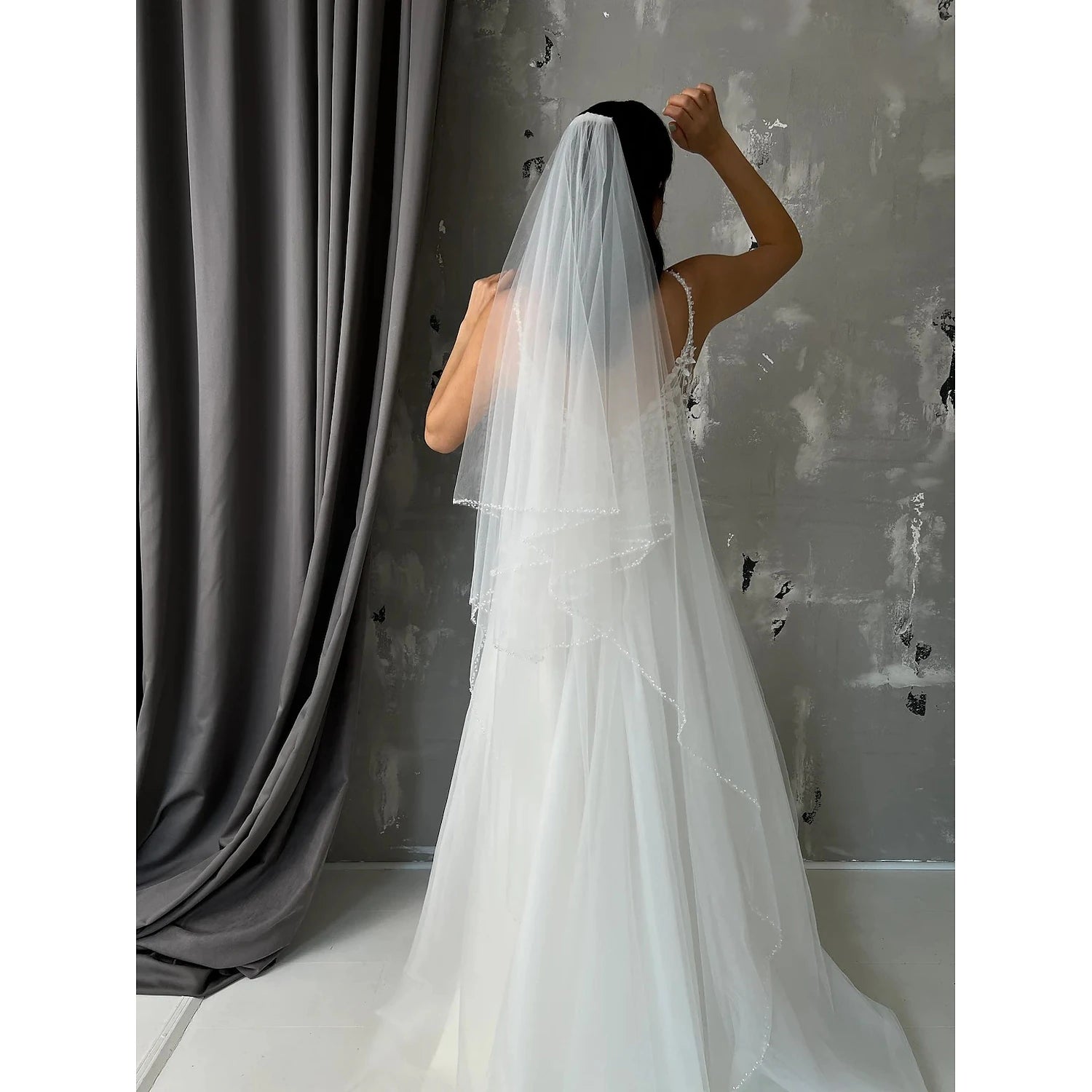 One-tier Stylish / Simple Wedding Veil Chapel Veils