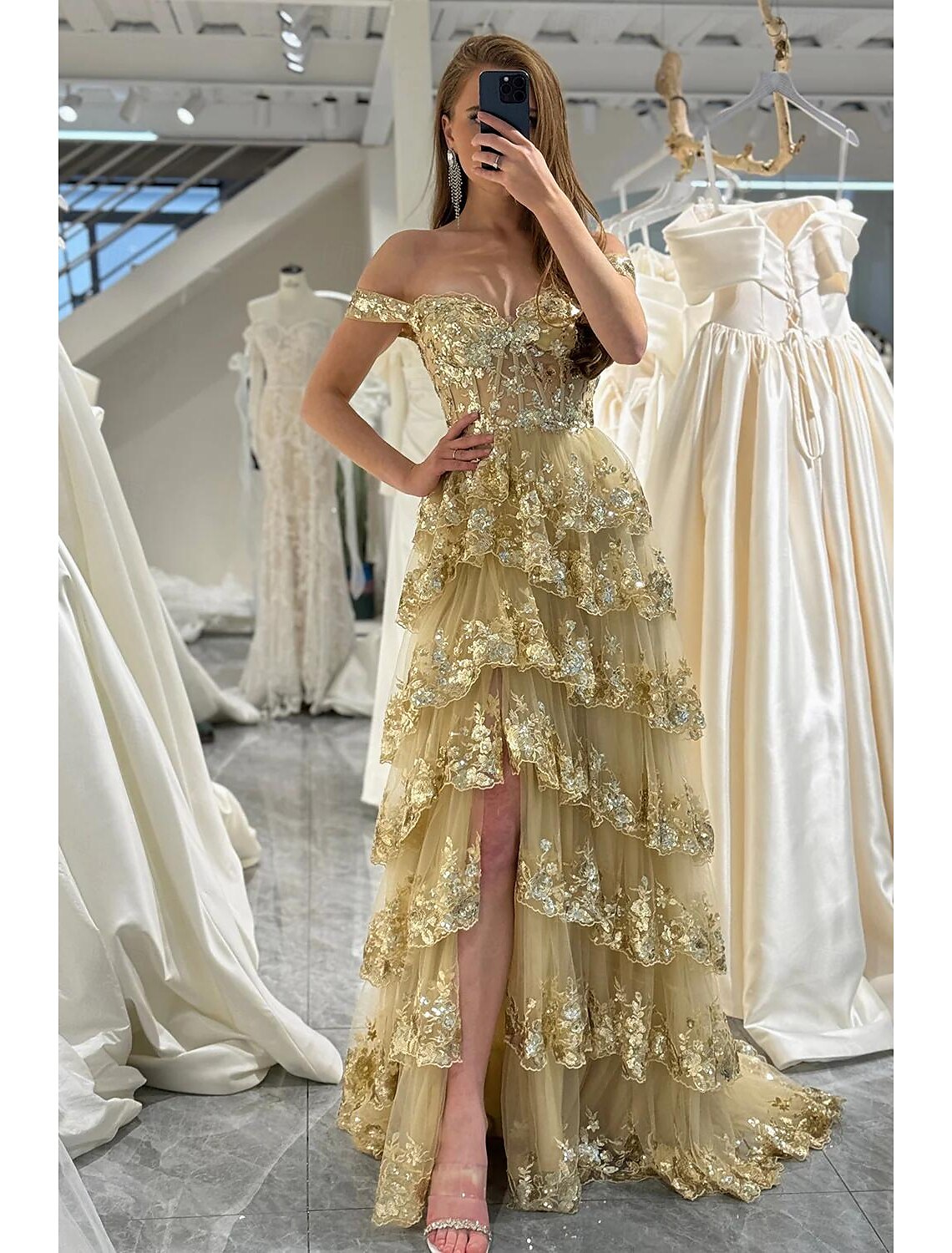 Vestidos de fiesta de sirena con corsé, vestido para invitados de boda, fiesta de noche, cola de corte, sin mangas, hombros descubiertos, tul