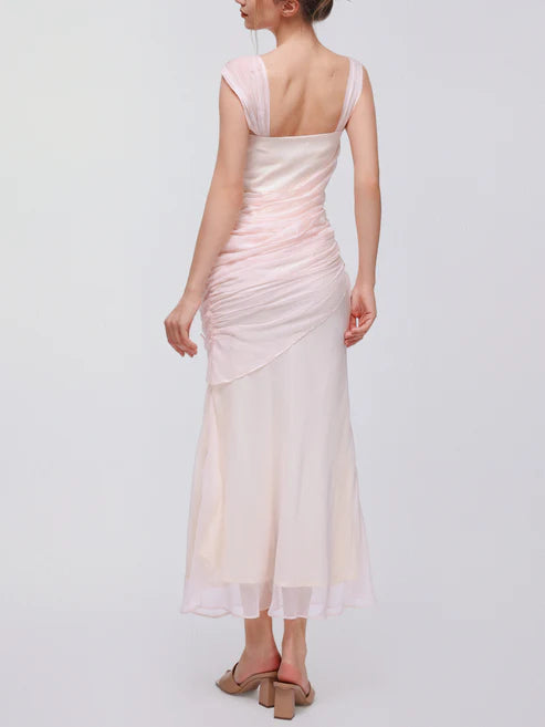 Vestidos formales Weitese, vestido de fiesta largo de tul con hombros descubiertos y corte sirena de hada, color rosa, tiendas de vestidos de fiesta, vestidos formales para mujer 