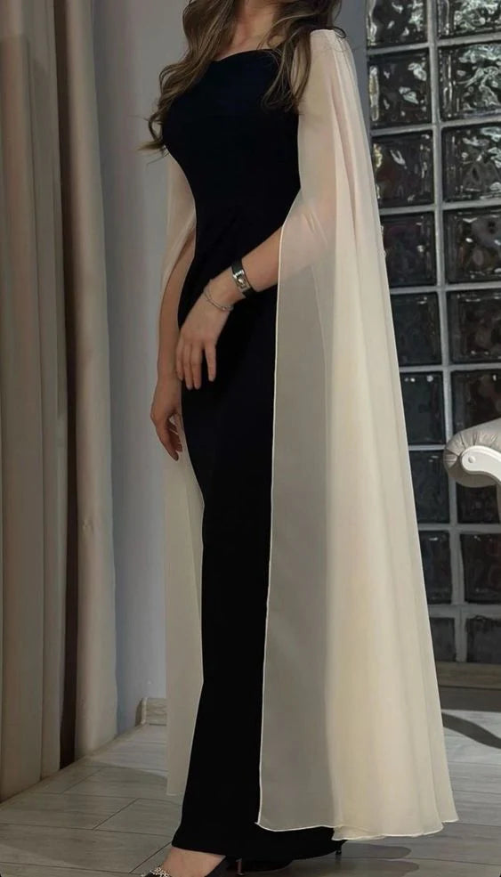 Sheath Long Elegant Formal Prom Evening Dress