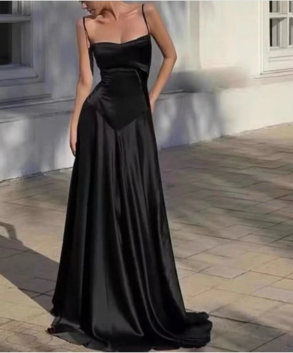 Sexy Spaghetti Straps Formal Dress Evening Dress