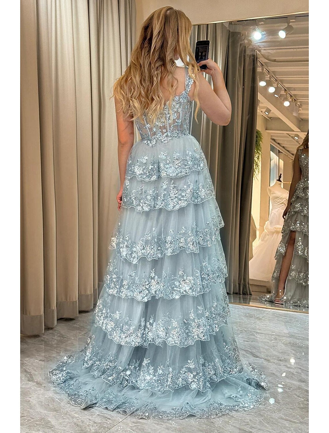 Vestidos de fiesta de sirena con corsé, vestido para invitados de boda, fiesta de noche, cola de corte, sin mangas, hombros descubiertos, tul