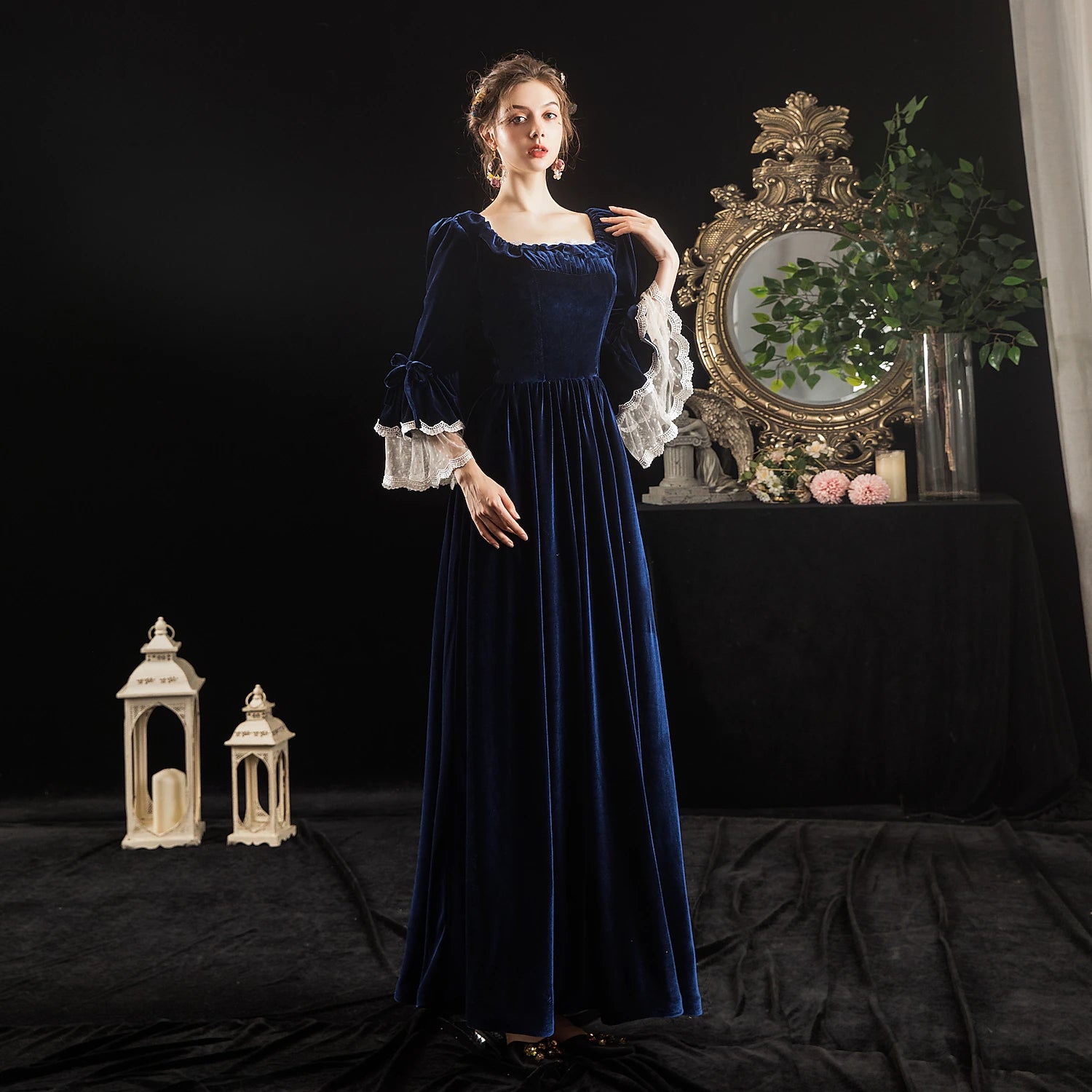 Weitese Rococo Baroque Victorian Cocktail Dress Vintage Dress Dress Party Costume Masquerade Prom Dress Women's Cosplay Costume Ball Gown Party Halloween Party & Evening Dress