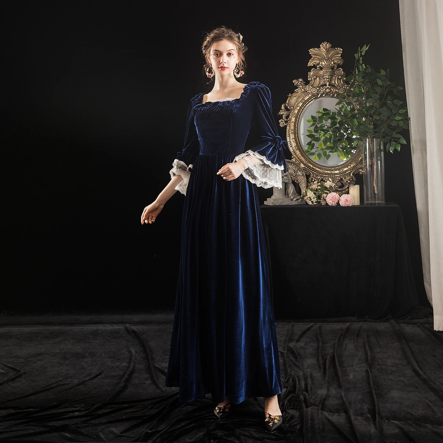 Weitese Rococo Baroque Victorian Cocktail Dress Vintage Dress Dress Party Costume Masquerade Prom Dress Women's Cosplay Costume Ball Gown Party Halloween Party & Evening Dress