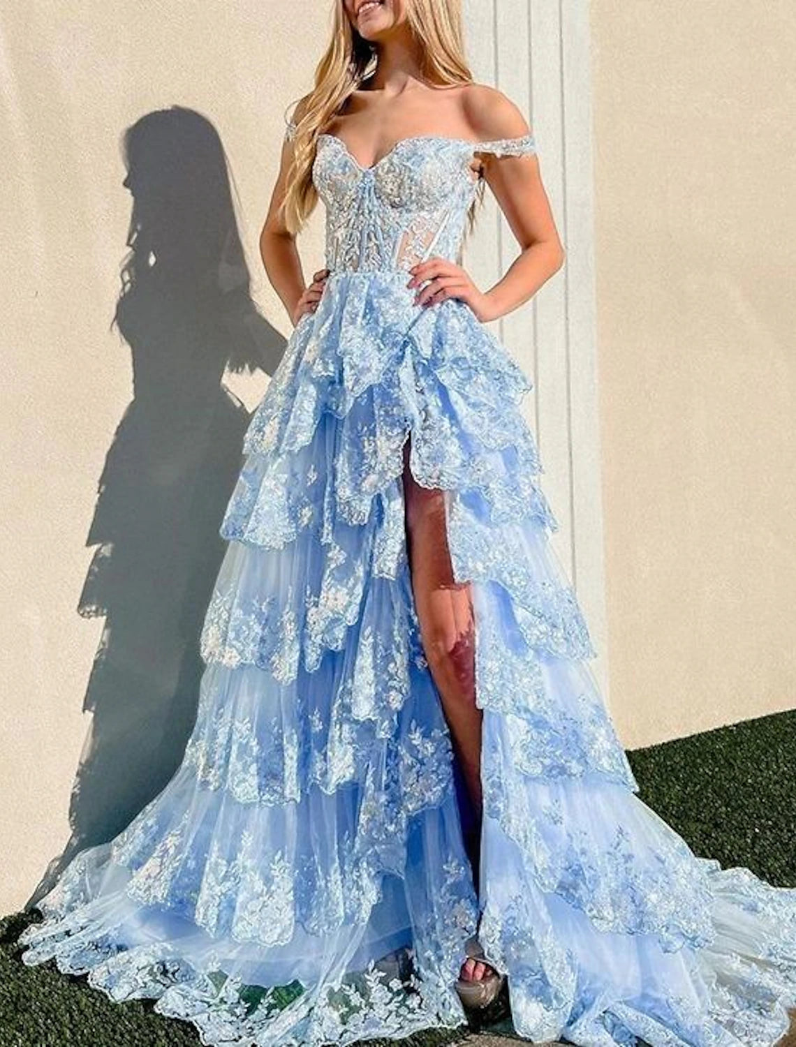 Vestidos de fiesta de sirena con corsé, vestido para invitados de boda, fiesta de noche, cola de corte, sin mangas, hombros descubiertos, tul